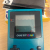 Teal game boy color boxed