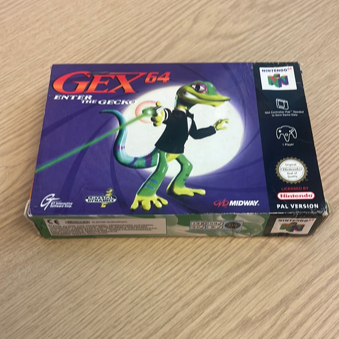 Gex 64 : Enter the gecko n64 game complete