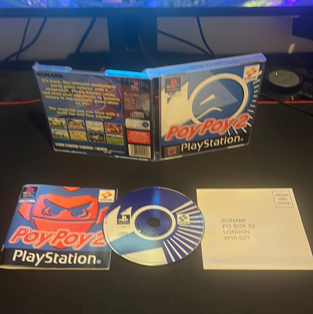 Poy Game Poy Poy 2 Sony PS1 game – retro game store uk - 8BitBeyond.com