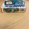 Teal game boy color boxed