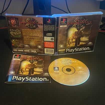 KKND Krossfire Sony PS1 game