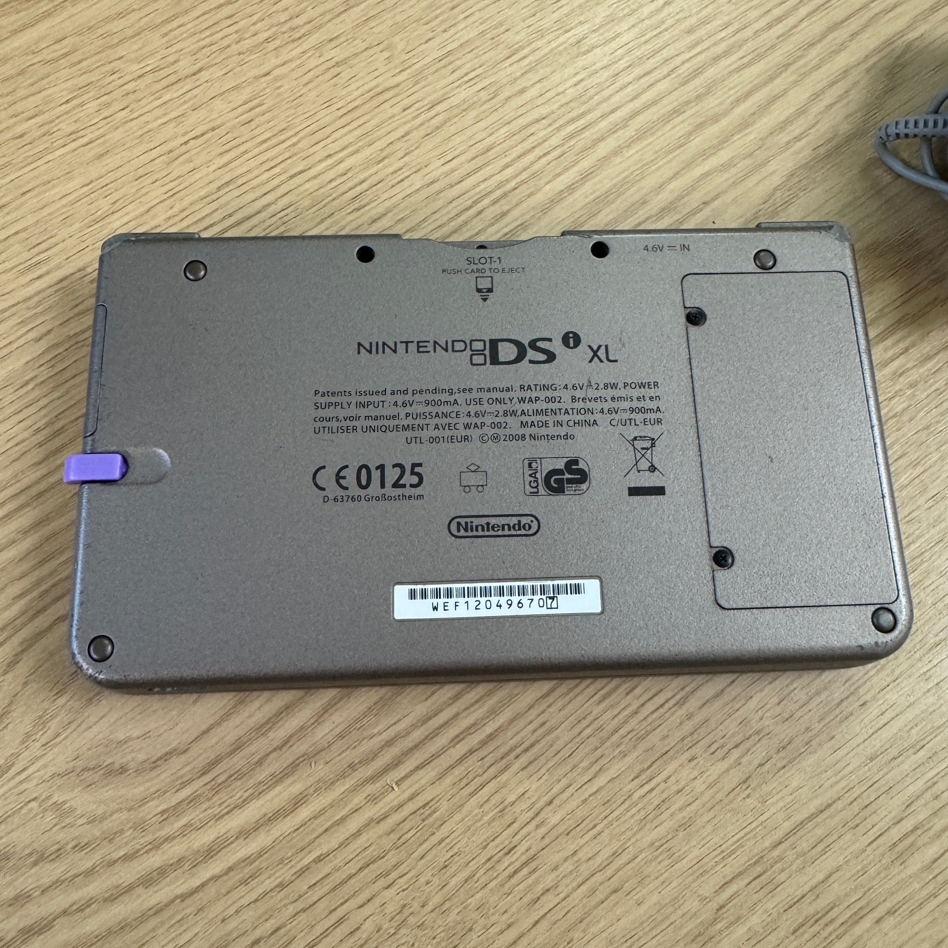 Nintendo DSi XL Bronze/brown handheld