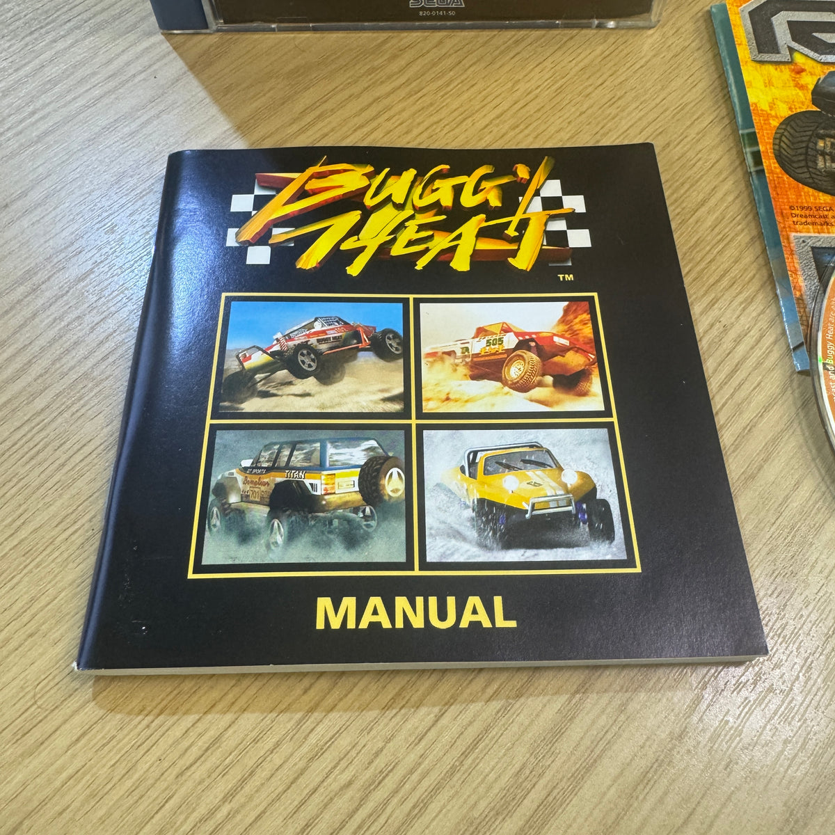 Buggy Heat Sega Dreamcast game Cib vgc