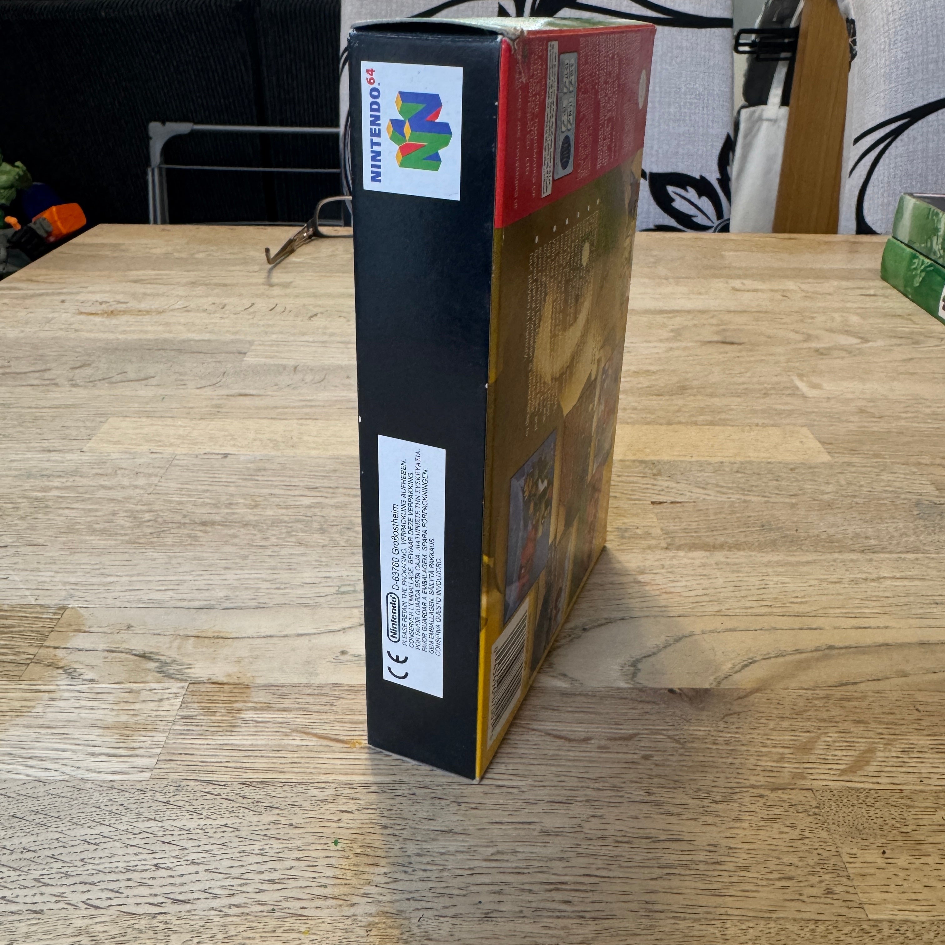 Super mario 64 n64 game boxed complete