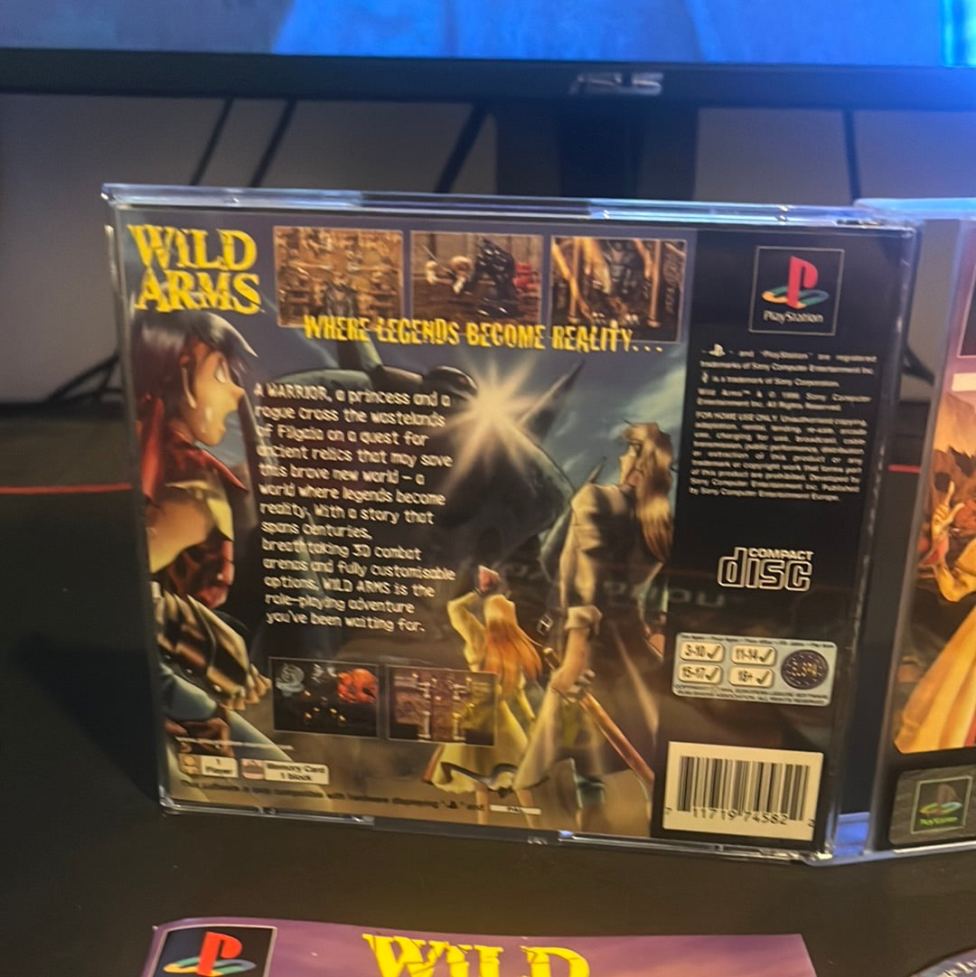 Wild Arms Sony PS1 game