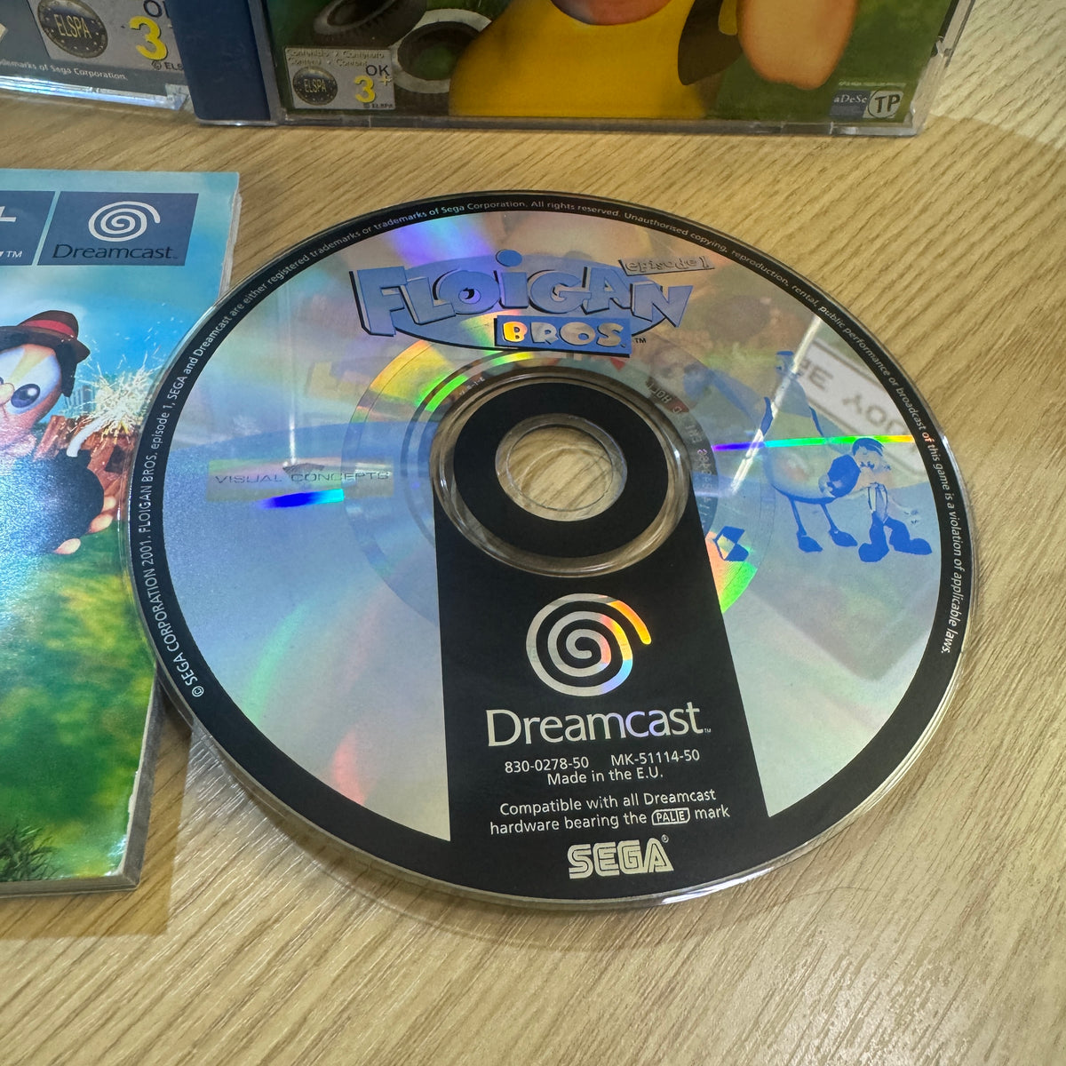 Floigan Brothers: episode one Sega Dreamcast game cib