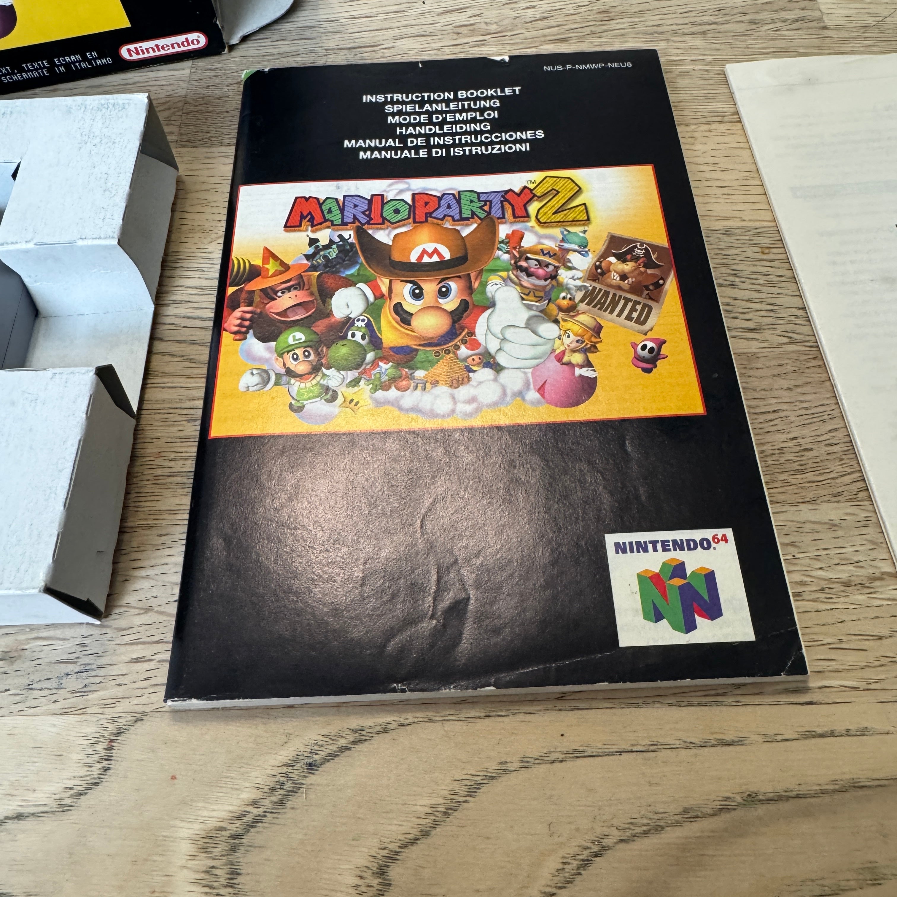 Mario party 2 n64 game boxed complete