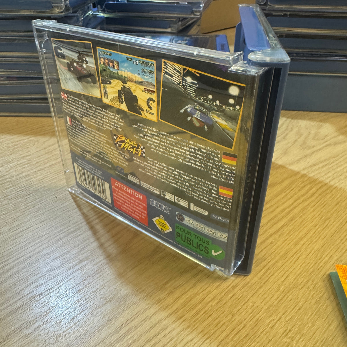 Buggy Heat Sega Dreamcast game Cib vgc