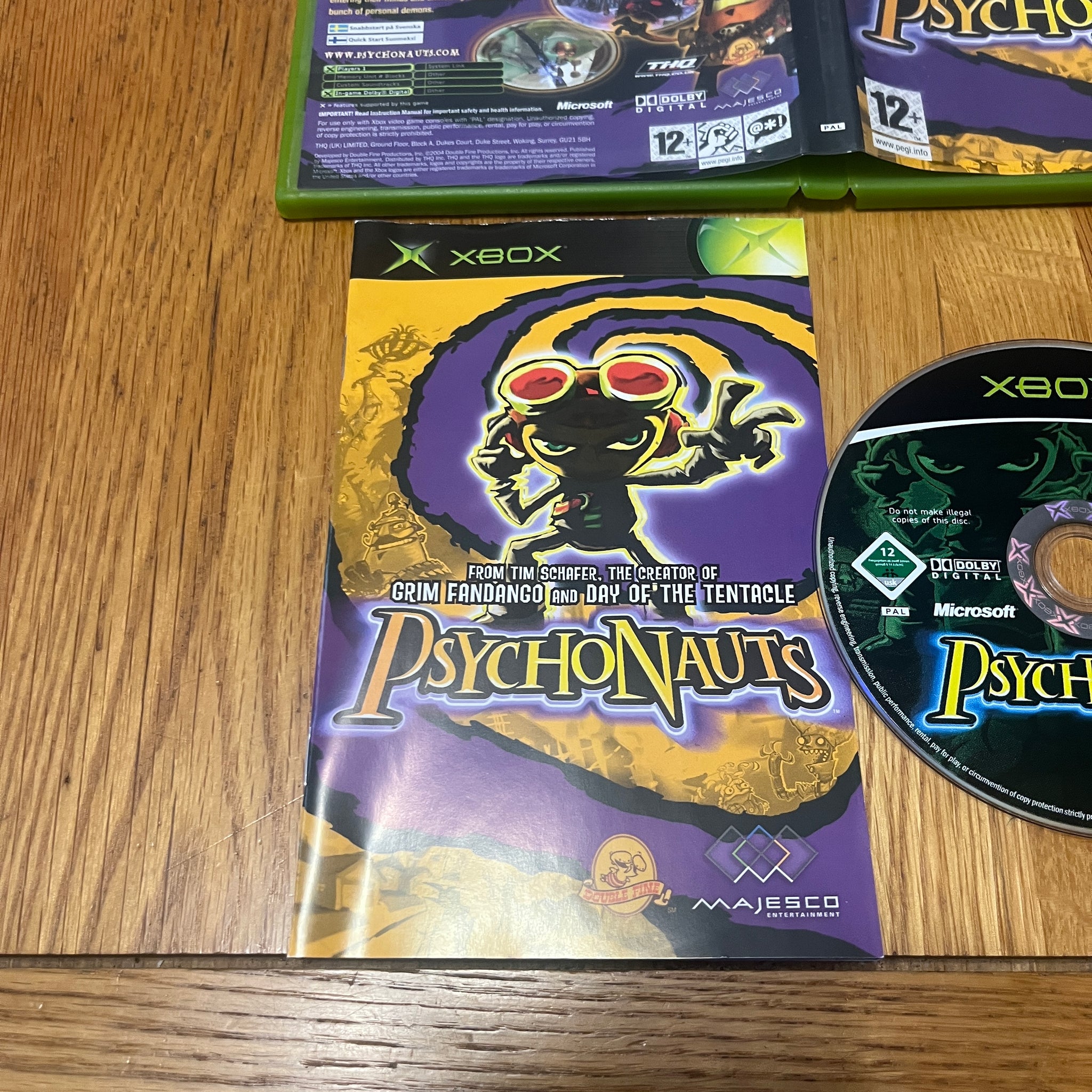 Psychonauts original Xbox game