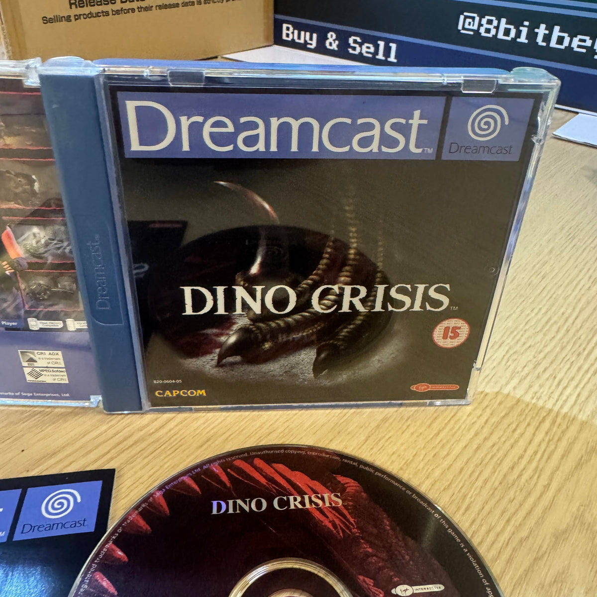 Dino Crisis Sega Dreamcast game cib