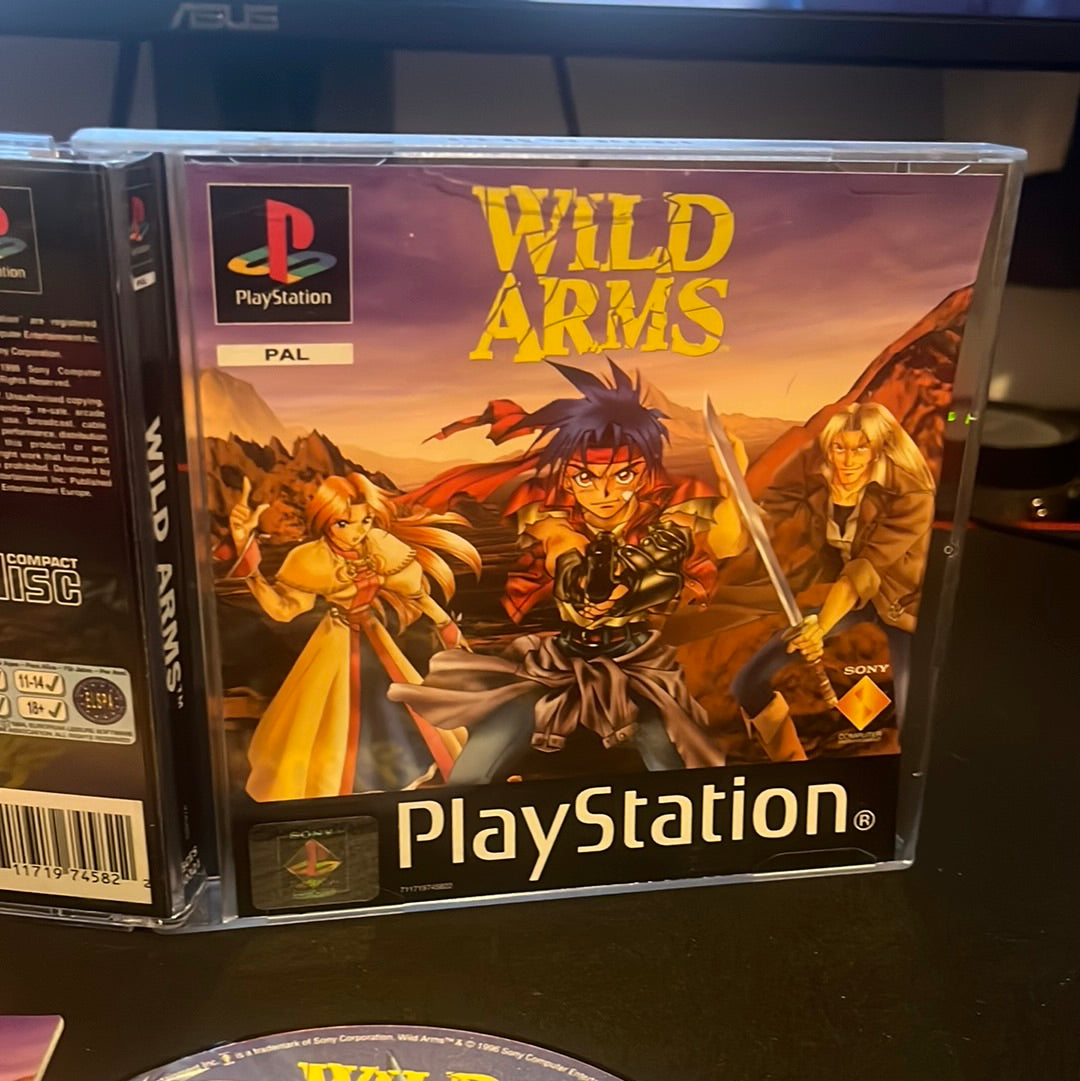 Wild Arms Sony PS1 game