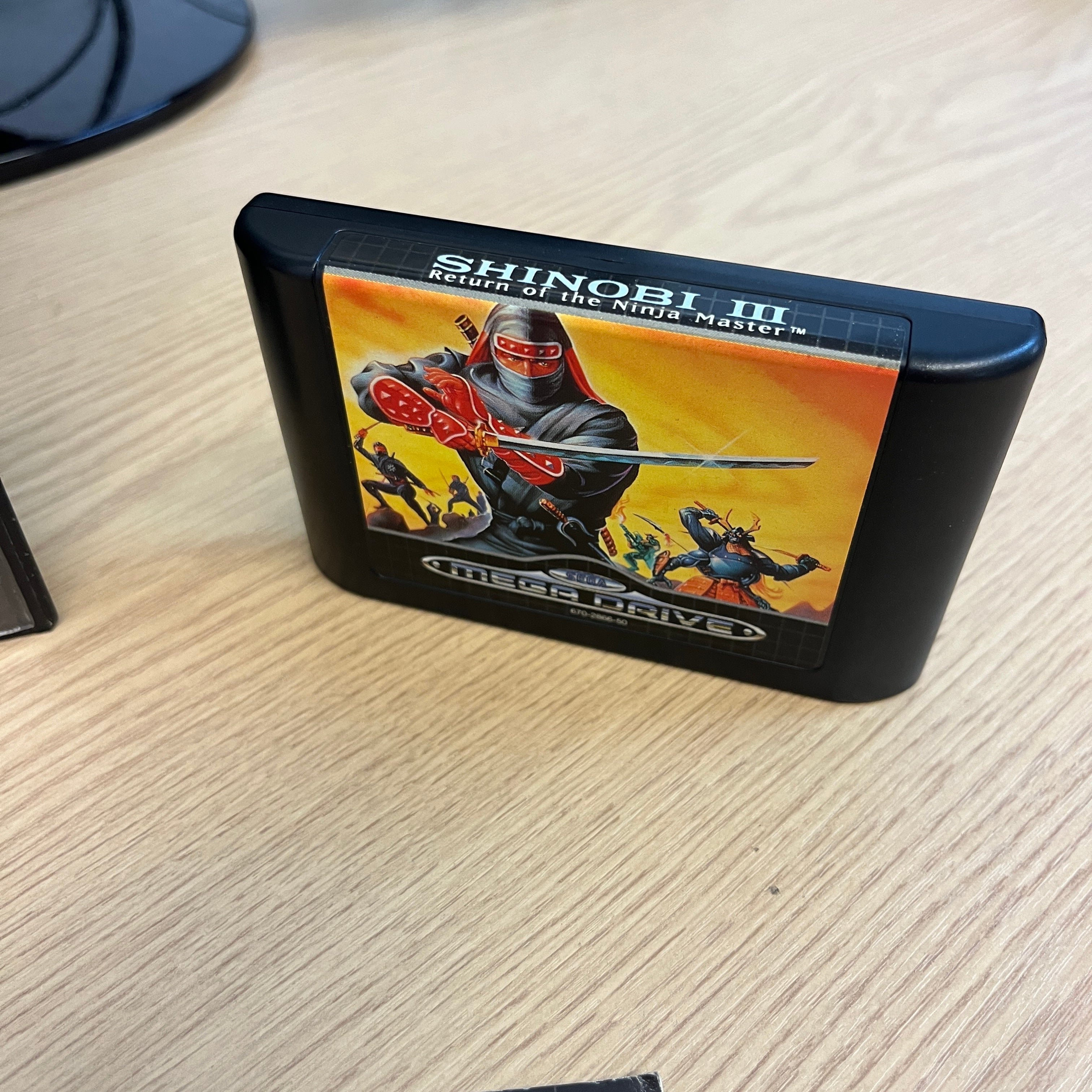 Shinobi III: Revenge of The Ninja Master Sega Mega Drive game complete 3