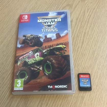 monster jam steel titans nintendo switch game