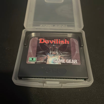 Devilish Sega Game Gear game cart only
