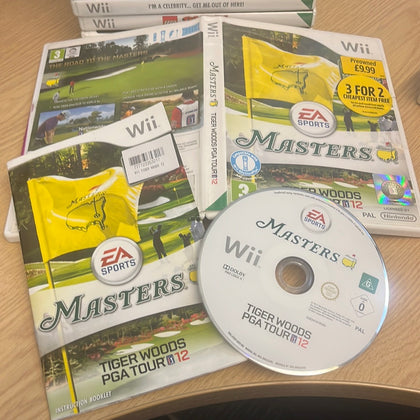 Tiger Woods PGA Tour 12: The Masters Nintendo Wii Game