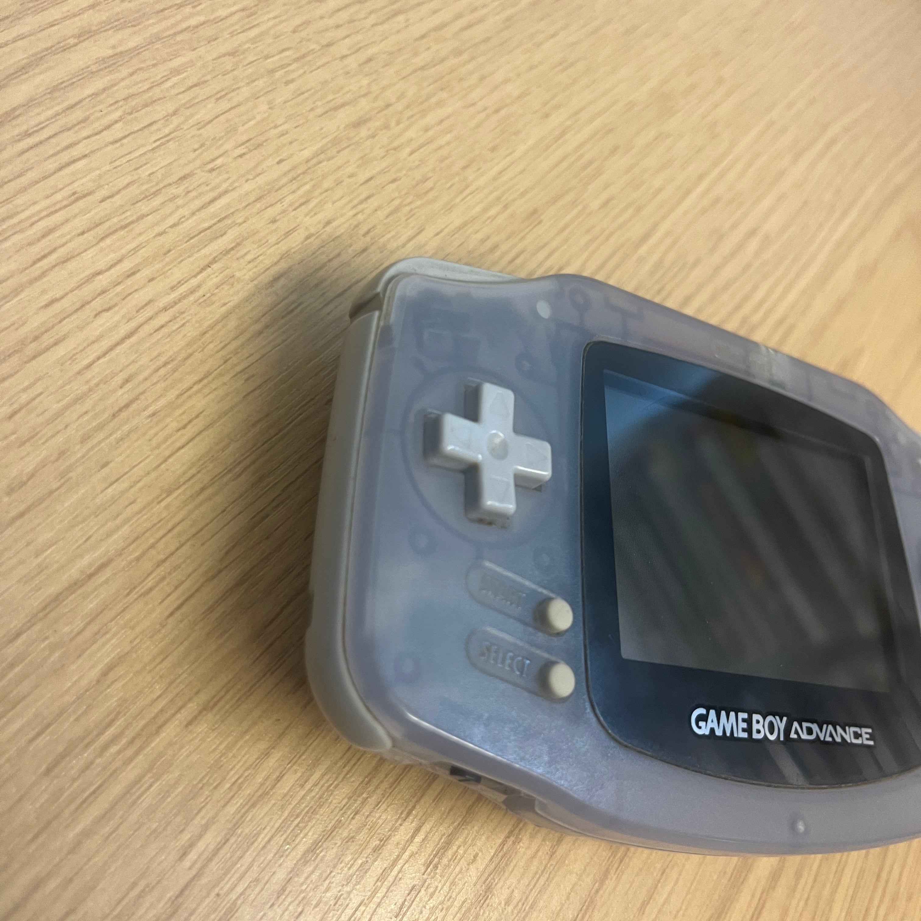 Nintendo Game Boy Advance GBA Console Transparent handheld