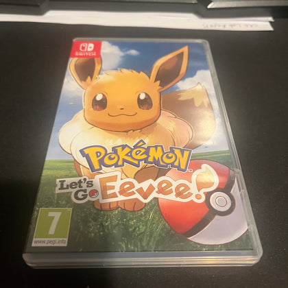 Pokemon lets go eevee nintendo switch game