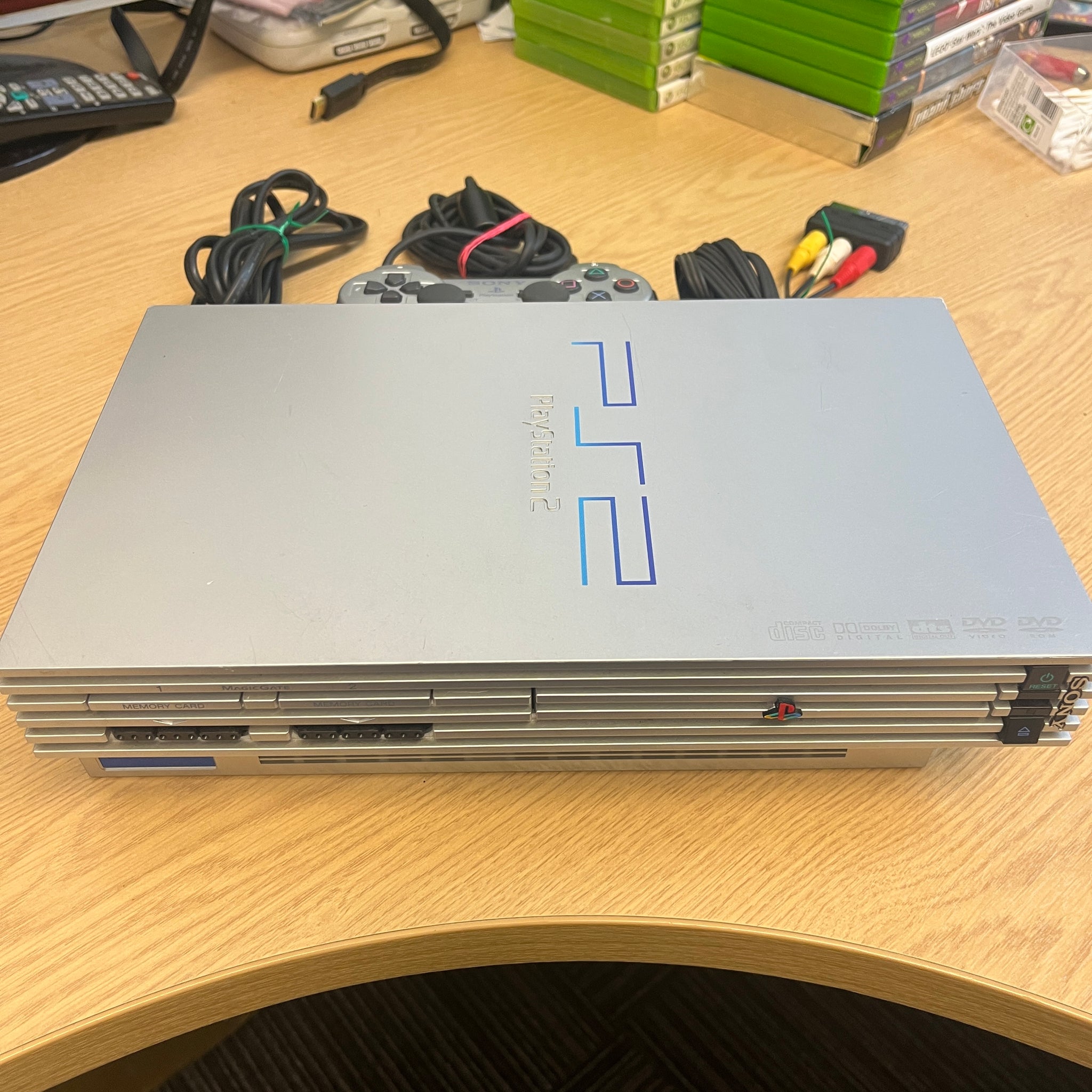 Playstation 2 satin silver hotsell