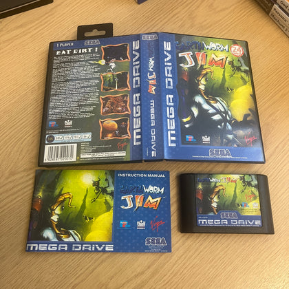 Earthworm Jim Sega Mega Drive game