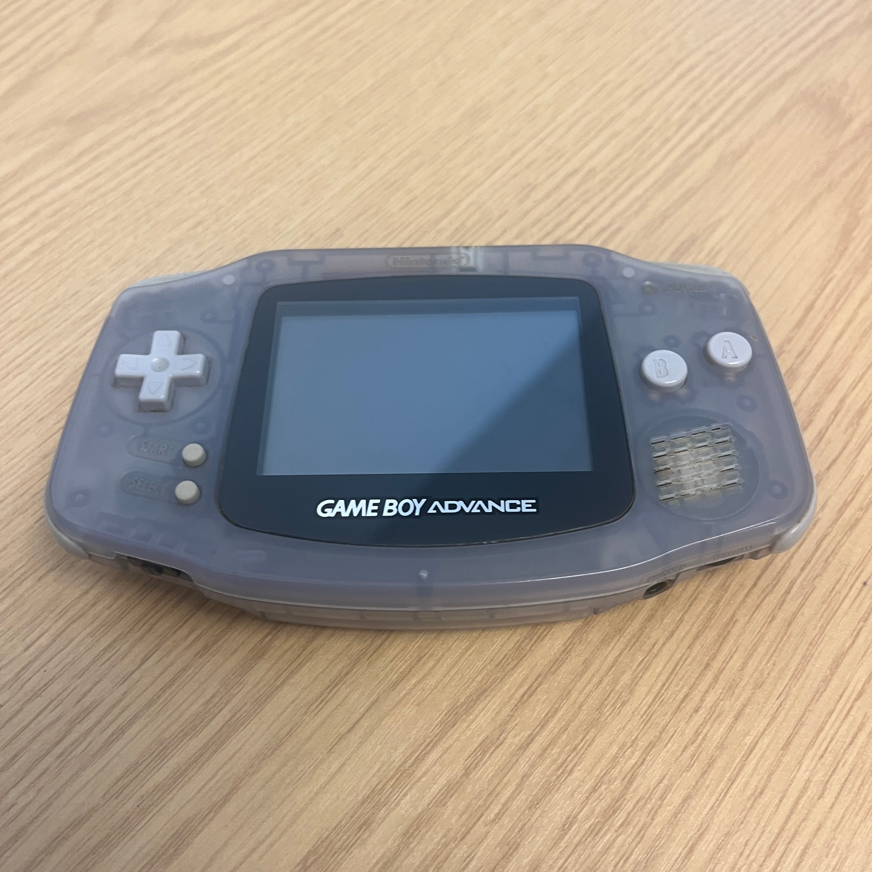 Nintendo Game Boy Advance GBA Console Transparent handheld
