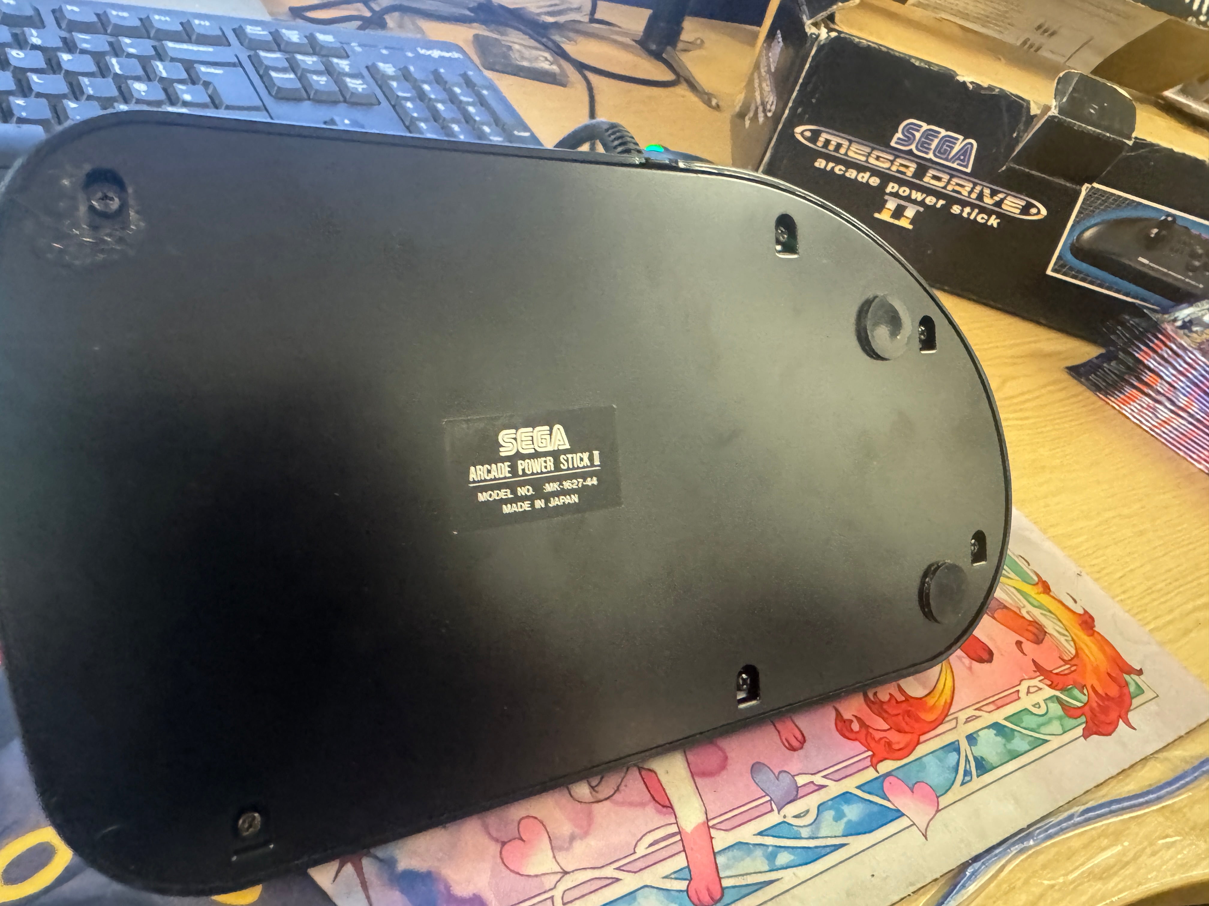 Arcade Power Stick II Sega Mega Drive boxed