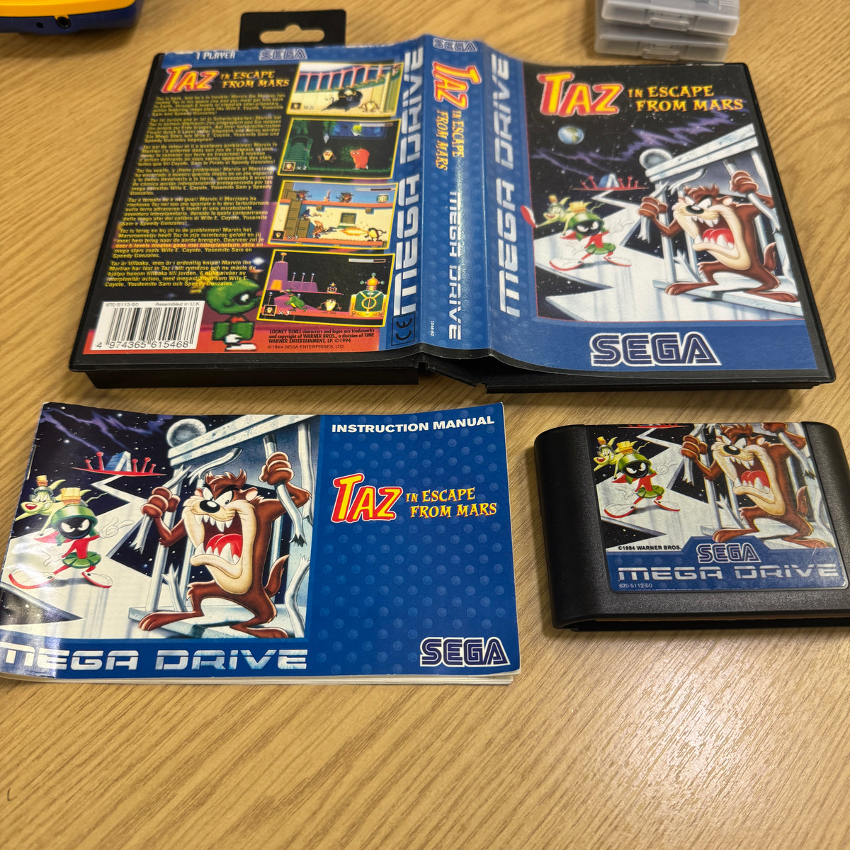Taz in Escape From Mars Sega Mega Drive game