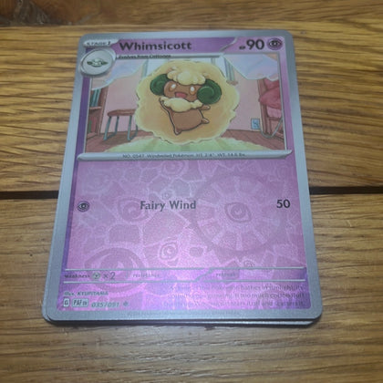 Paldean Fates: Whimsicott [Reverse Holo] #35