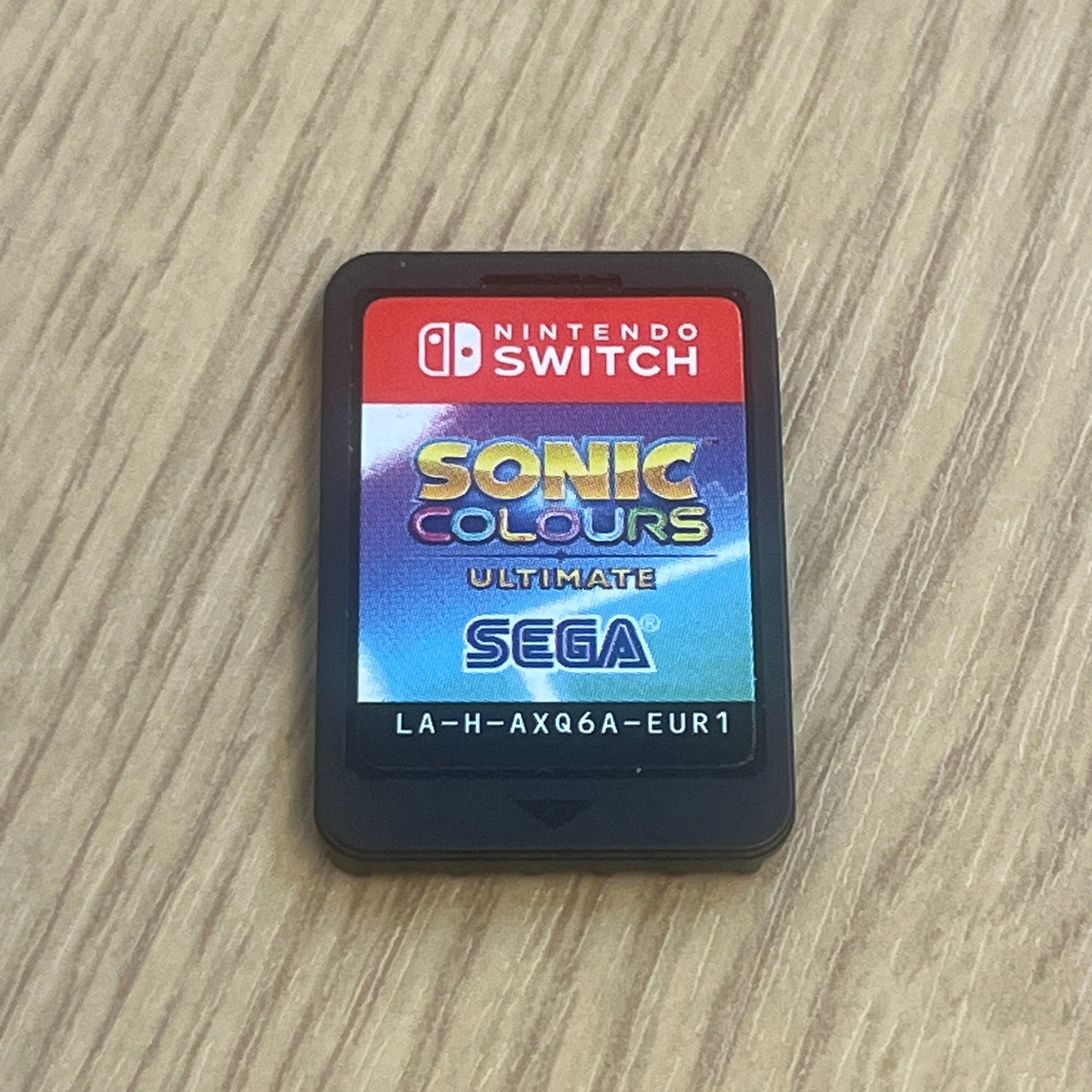 Sonic Series Sonic Colors On Nintendo Switch Sonic Colours Cart