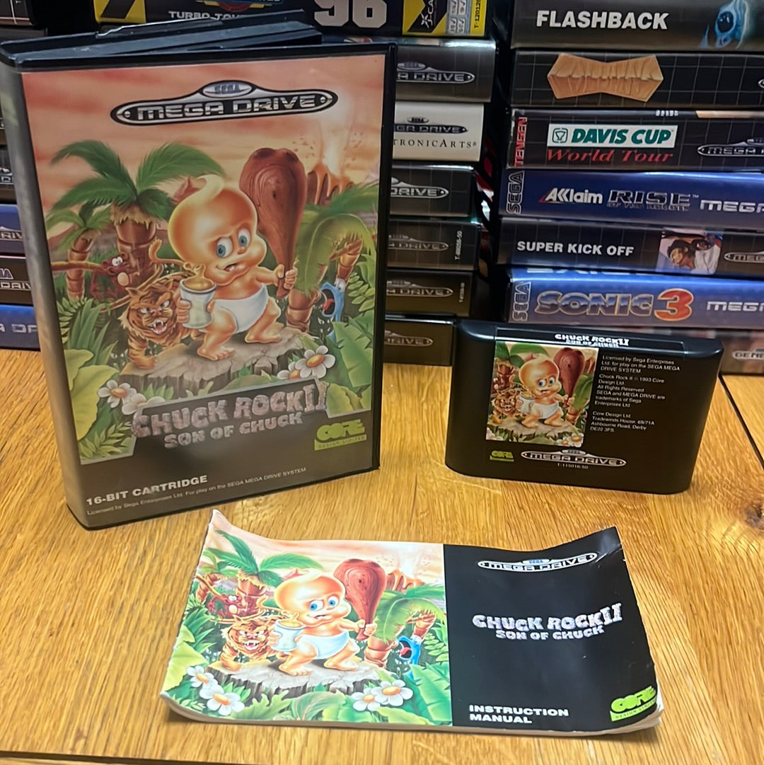 Chuck Rock II: Son of Chuck Sega Mega Drive game
