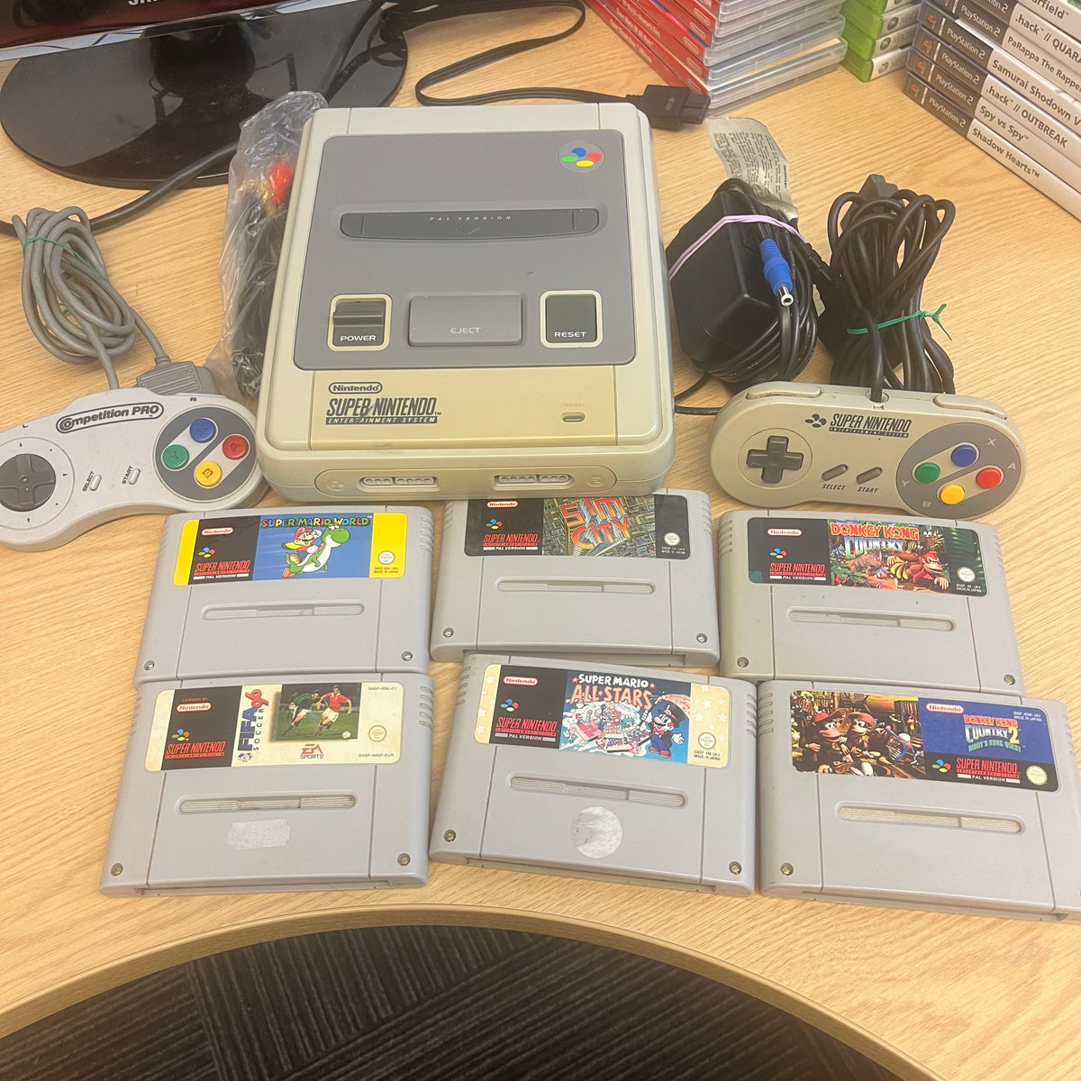 Super Nintendo SNES Console bundle – retro game store uk - 8BitBeyond.com
