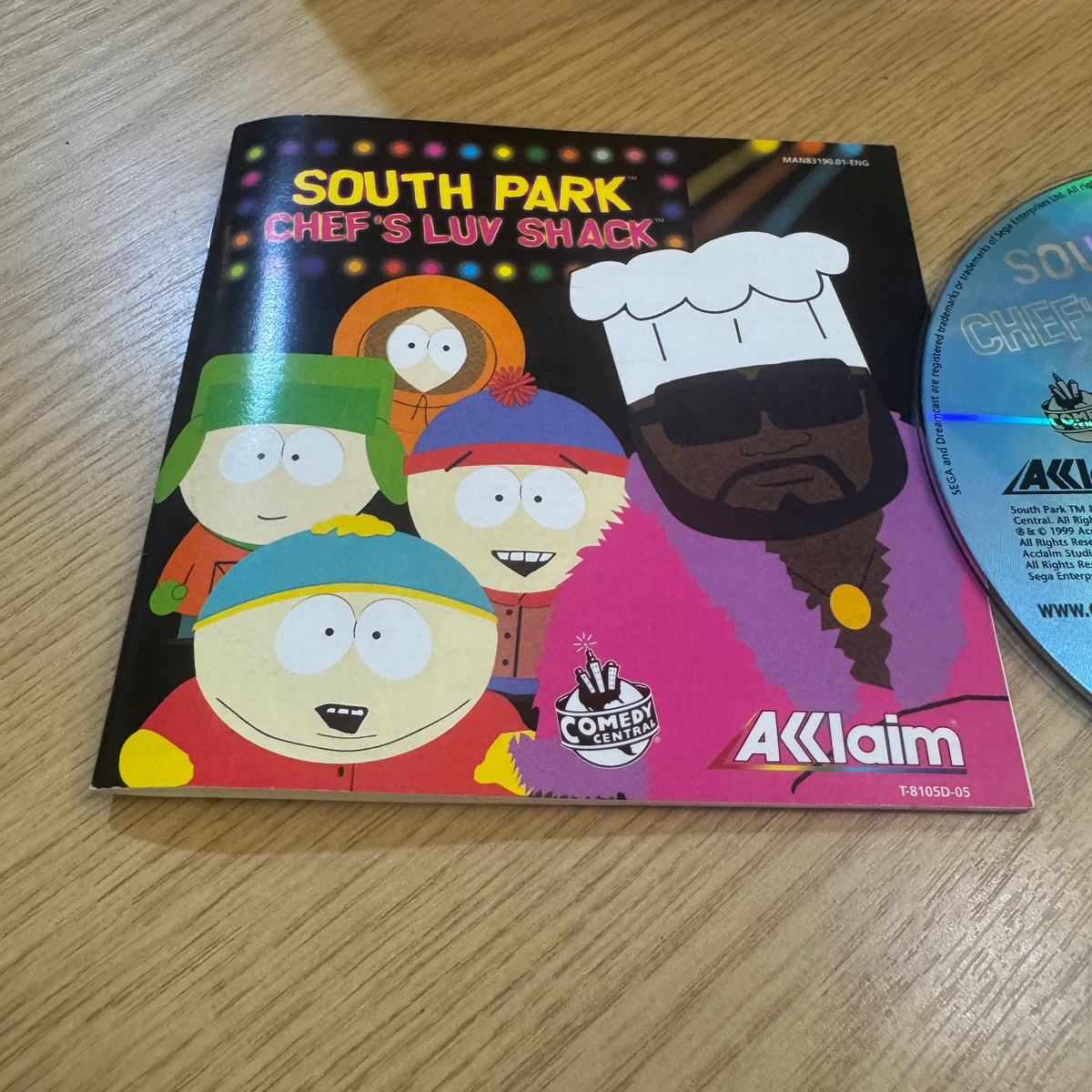 South Park: Chef’s Luv Shack Sega dreamcast game cib