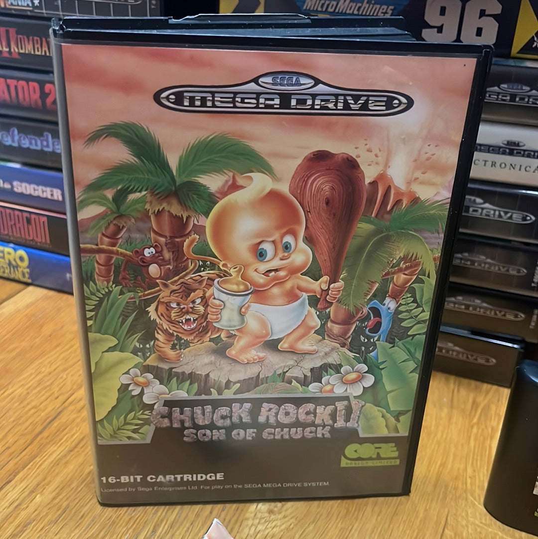 Chuck Rock II: Son of Chuck Sega Mega Drive game