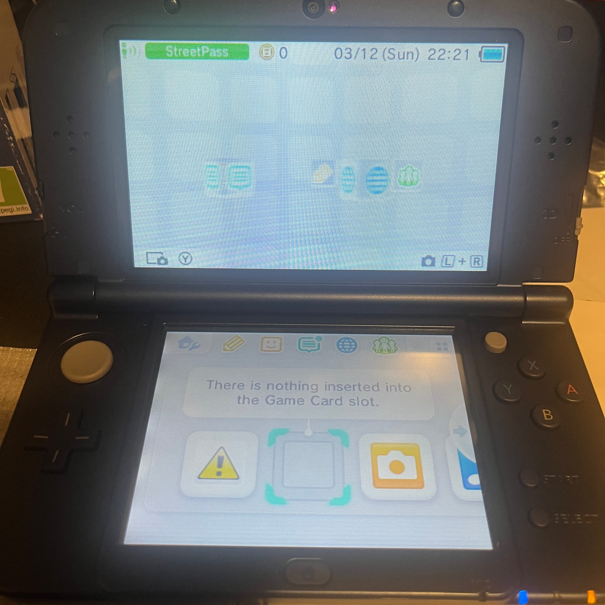 Xl Console New 3ds xl console metallic blue boxed – retro game store uk ...