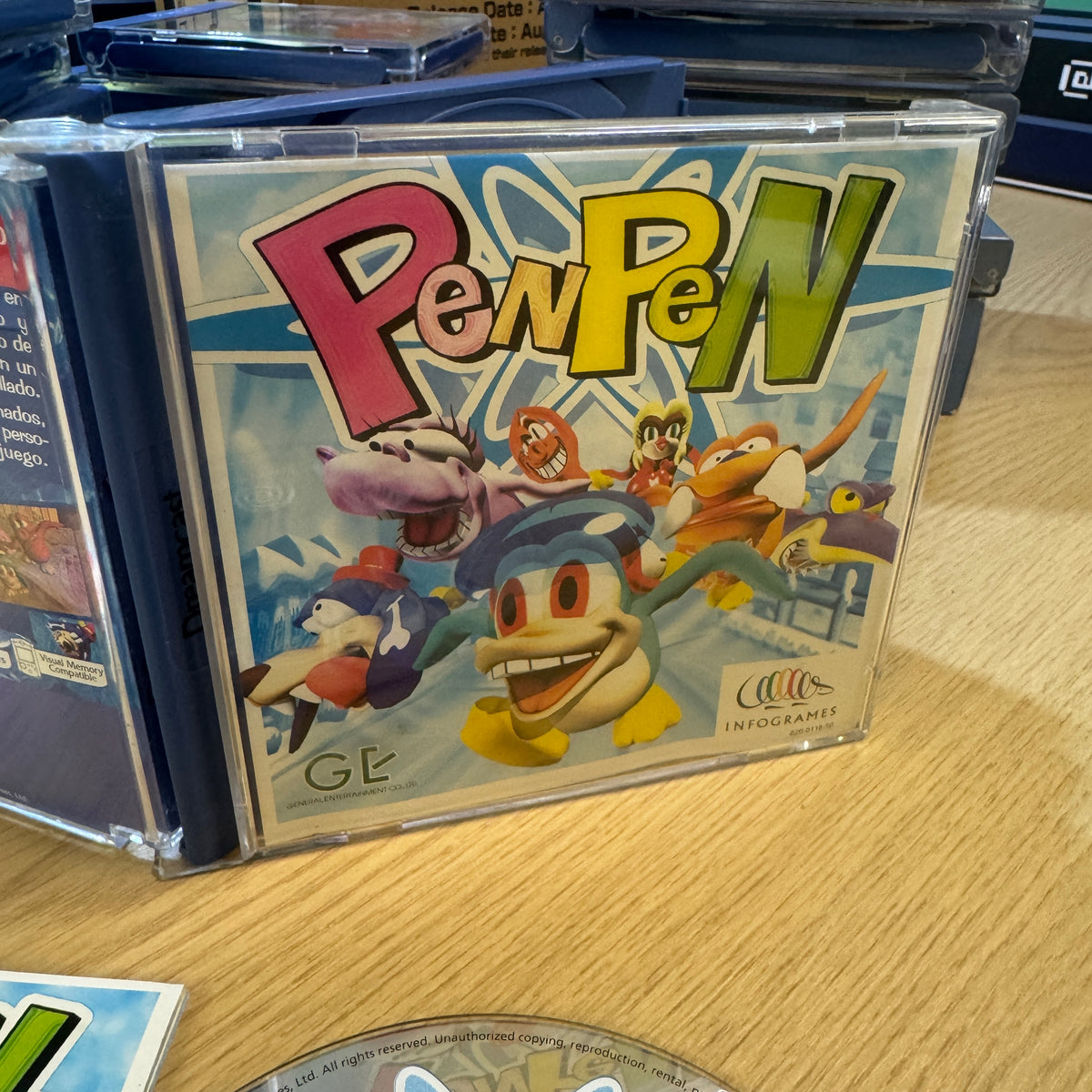 Pen Pen Triicelon Sega dreamcast game Cib