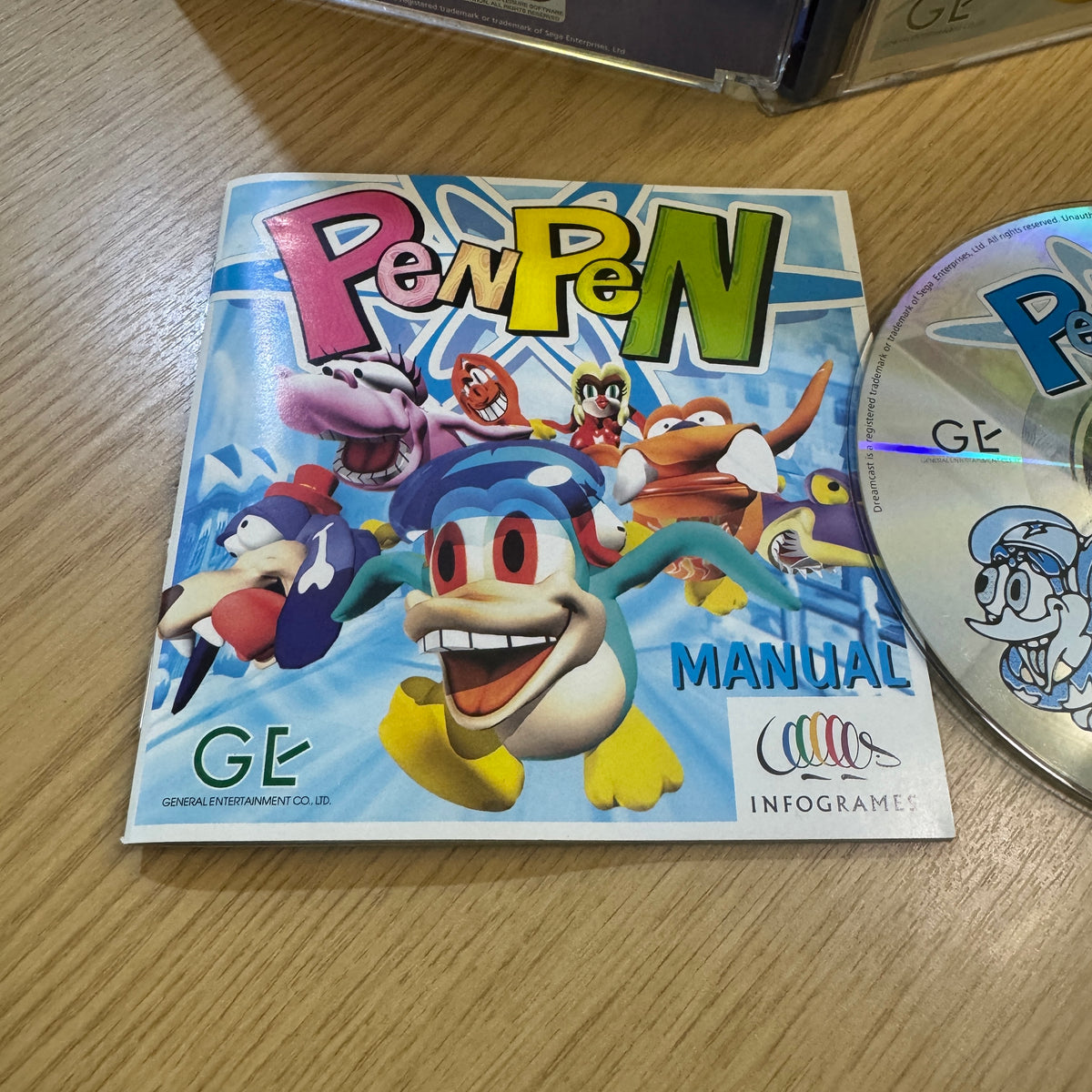 Pen Pen Triicelon Sega dreamcast game Cib