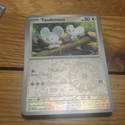 Paldean Fates: Tandemaus [Reverse Holo] #73