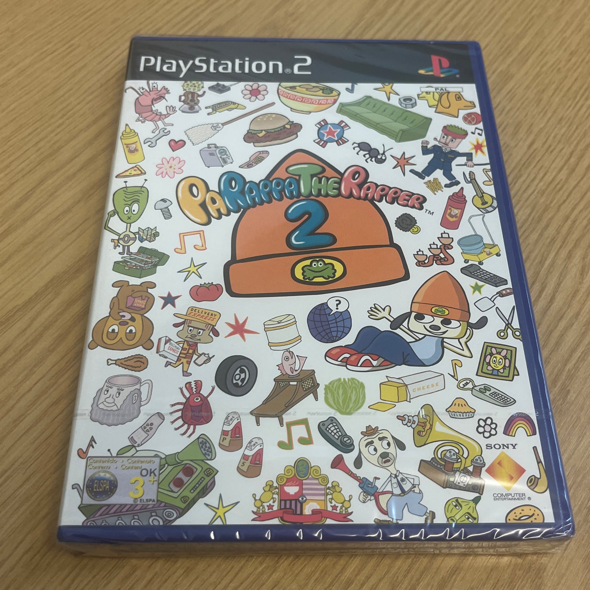 PaRappa-the-Rapper-2 Sony ps2 game sealed – retro game store uk ...