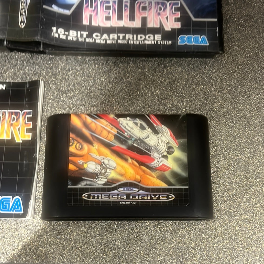 Hellfire Sega Mega Drive game