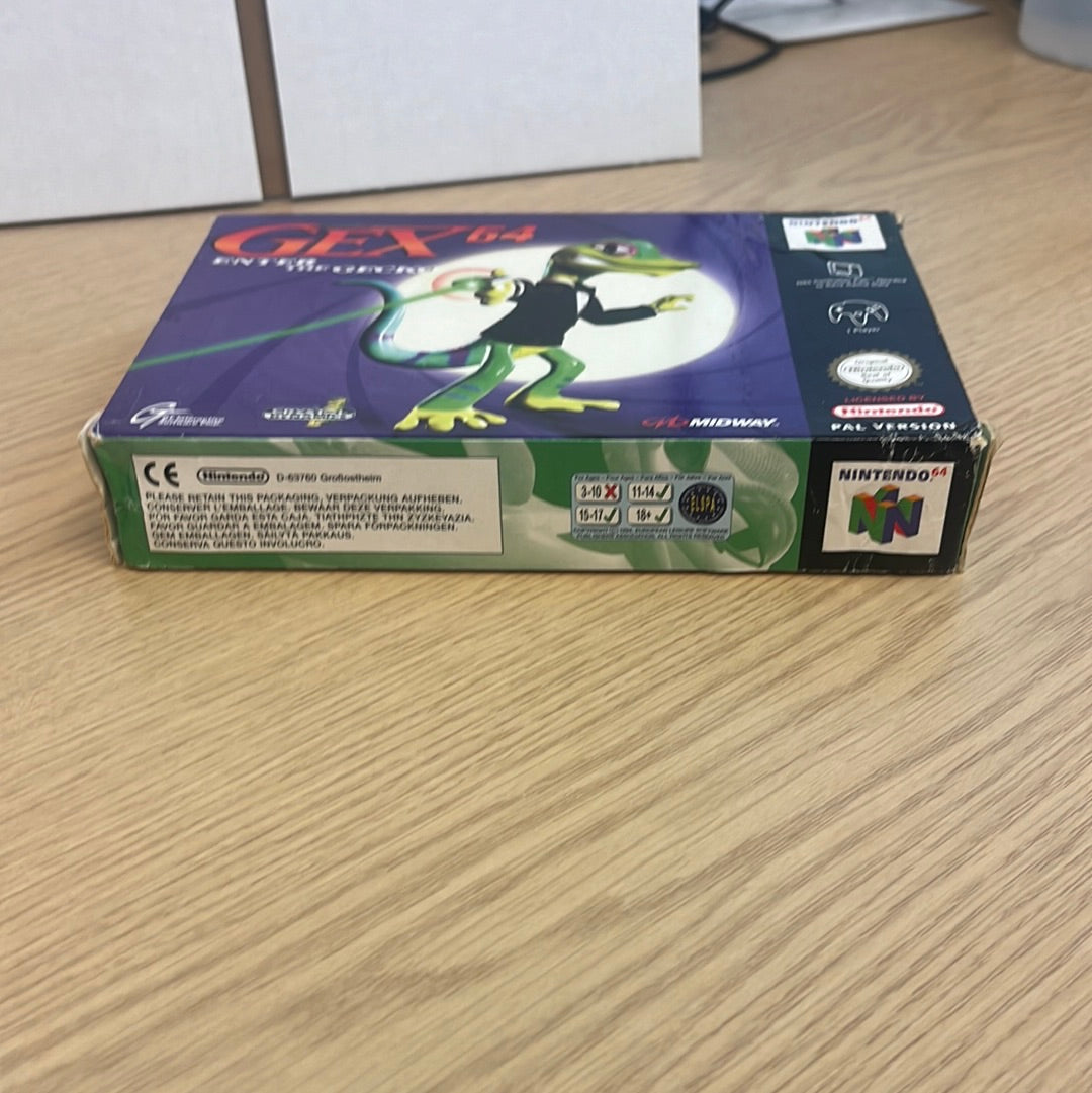 Gex 64 : Enter the gecko n64 game complete