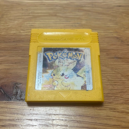 Pokemon Yellow Nintendo Game Boy Cart Only