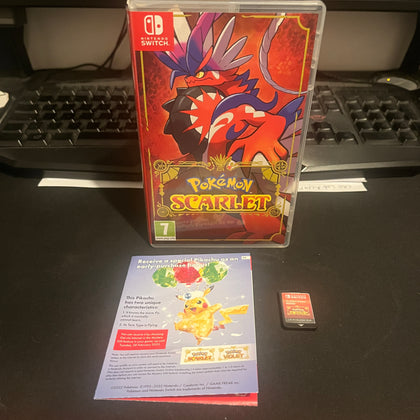 Pokemon scarlet nintendo switch game