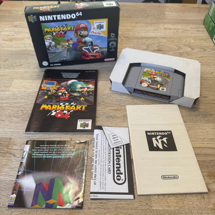 Mario kart 64 Nintendo 64 game complete