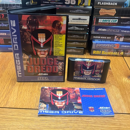 Judge Dredd Sega Mega Drive game