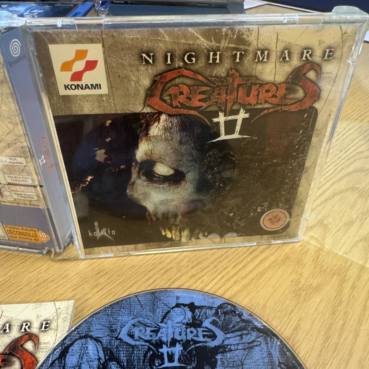 Nightmare Creatures 2 ii Sega Dreamcast game Cib
