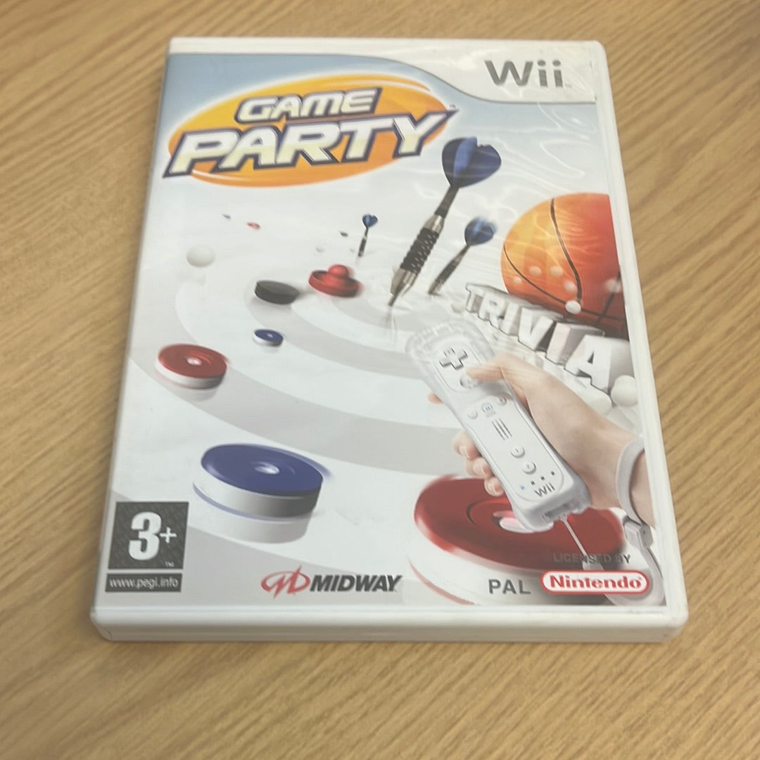 Game Party Nintendo Wii game