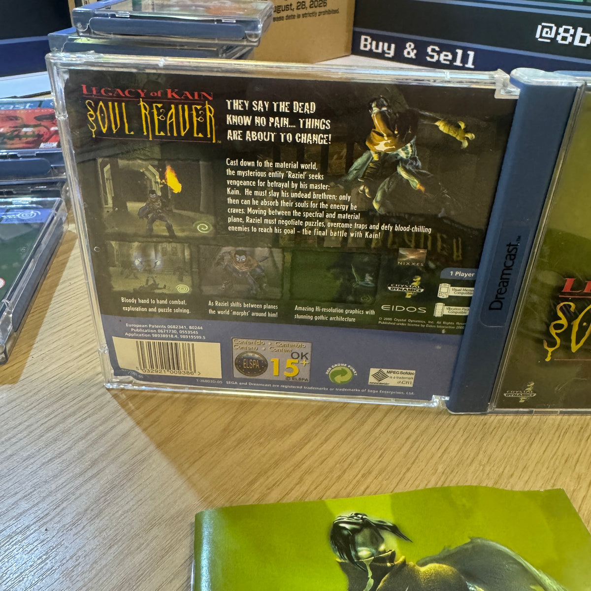 Legacy of Kain: Soul Reaver Sega Dreamcast game