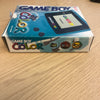 Teal game boy color boxed