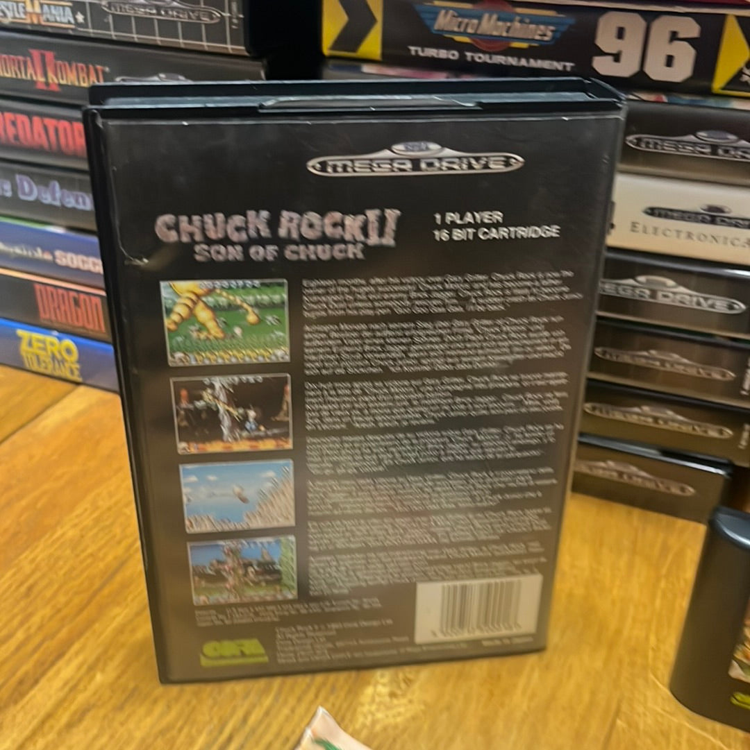 Chuck Rock II: Son of Chuck Sega Mega Drive game