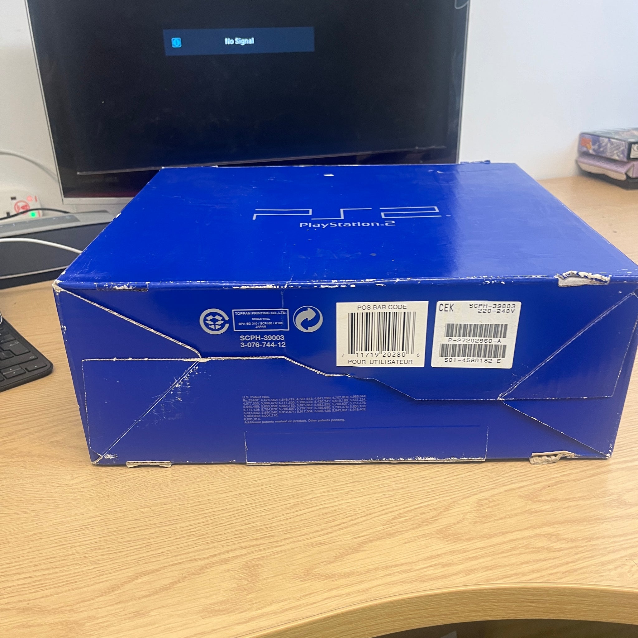 Playstation 2 store box