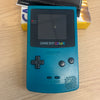 Teal game boy color boxed